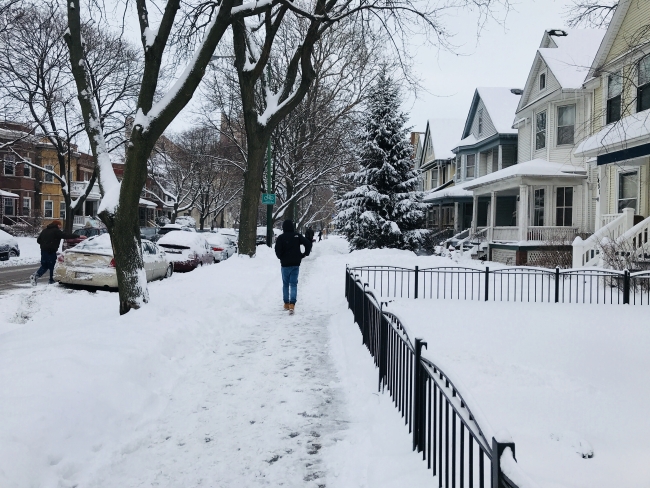 Chicago'yu kar fırtınası vurdu