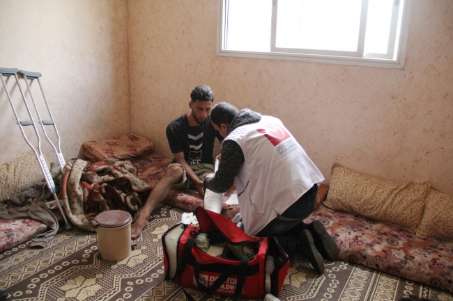 Yeryüzü Doktorları bir haftalık ziyaret için Gazze'de