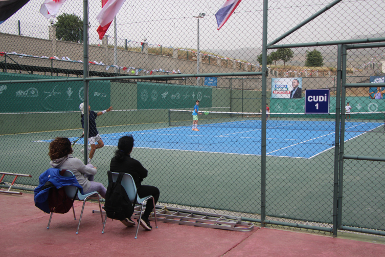 Şırnak'ta Cudi Cup Tenis Turnuvası'nın heyecanı devam ediyor