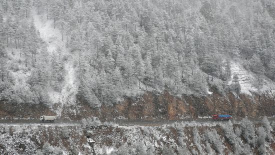 Zigana Dağı'nda kar yağışı