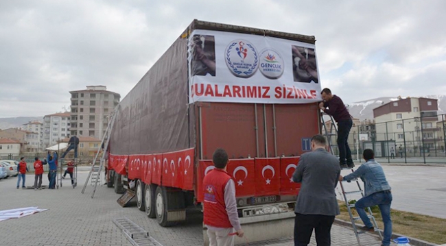 Gençlik Merkezleri'nden Zeytin Dalı Harekatı'na destek