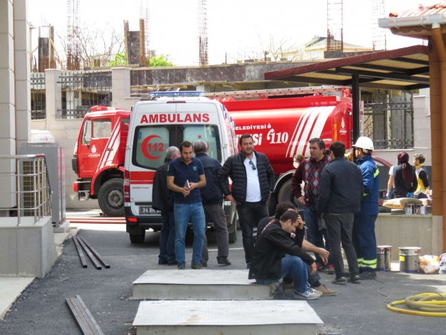 İstanbul'da trafo yangını