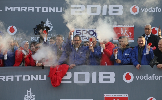 İstanbul Maratonu'nda Kenyalı atletlerden parkur rekoru