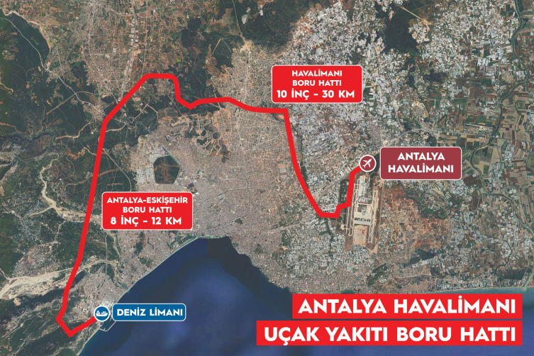 Boru hattının devreye alınmasıyla 60 bin tanker trafikten çekilecek