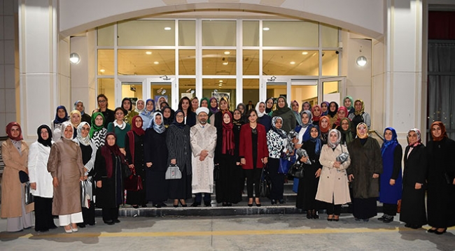 Diyanet İşleri Başkanı Erbaş: Kadın STK'ların gayretleri her türlü takdirin üstündedir