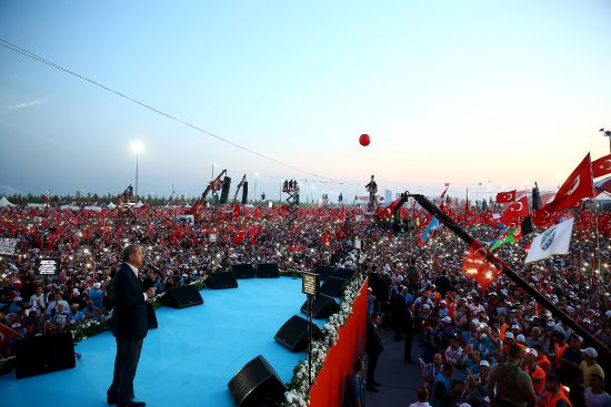 '15 Temmuz bu ülkenin yıkılmayacağını göstermiştir'