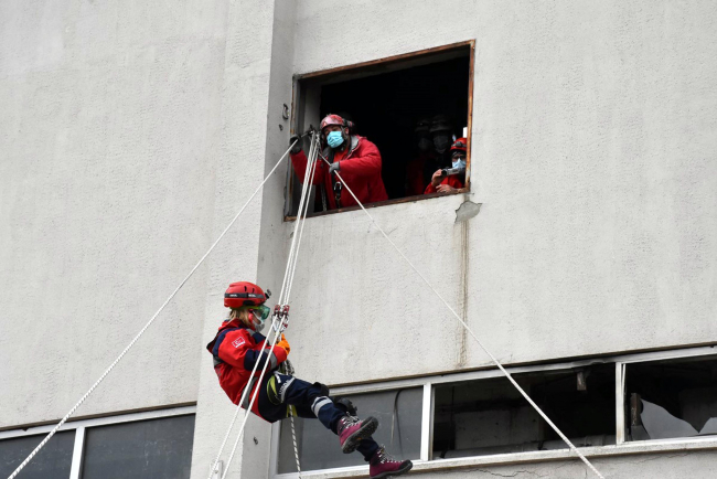 Tekirdağ'da 600 kişilik ekiple deprem tatbikatı yapıldı