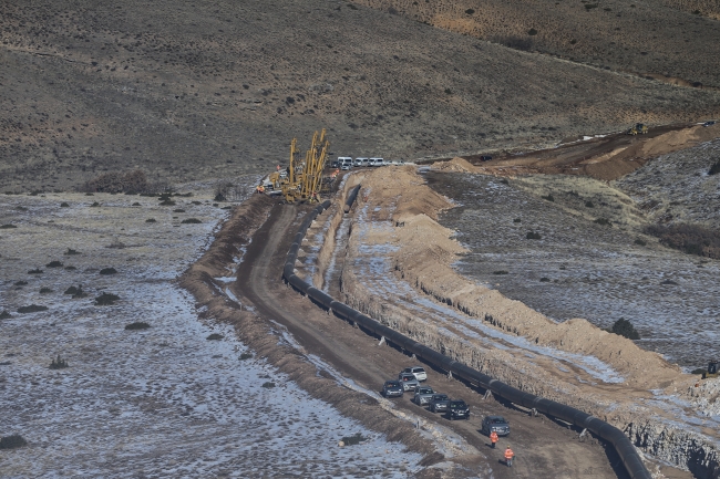 Enerjinin ipek yolu TANAP'ta sona yaklaşıldı