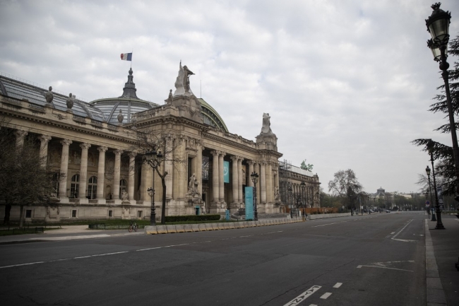 Fransa'nın başkenti Paris'teki Grand Palais. | Fotoğraf: AFP