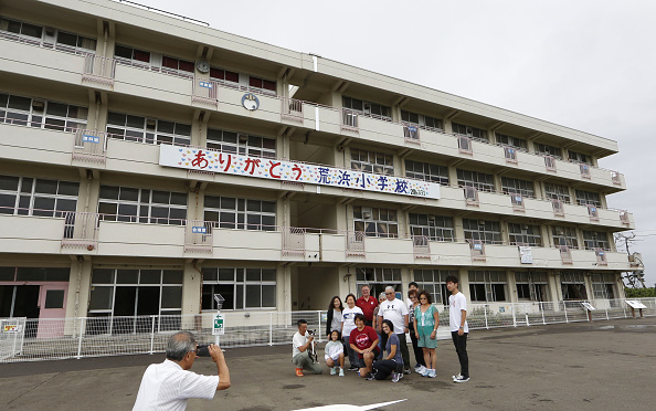 Sendai Arahama İlköğretim Okulu (Fotoğraf: Getty)