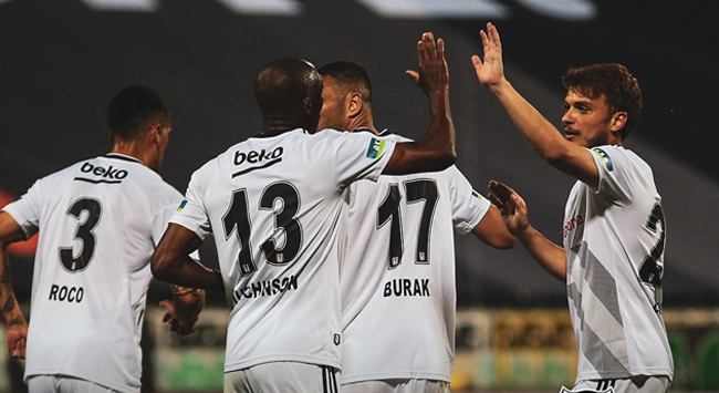 Beşiktaş'tan Denizlispor'a beş gol