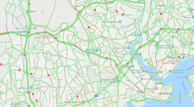 1 Mayıs'ta İstanbul'da yollar boş