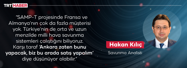 SAMP-T bir kez daha Ankara'nın radarında