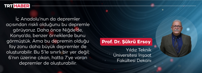 İç Anadolu’da daha büyük depremler görülebilir mi?