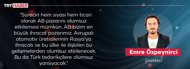 Rus misillemesi otomotivde yeni kriz başlatabilir