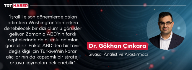 İsrail ile yakınlaşma: Ordu ve istihbarat kilit rol oynayabilir