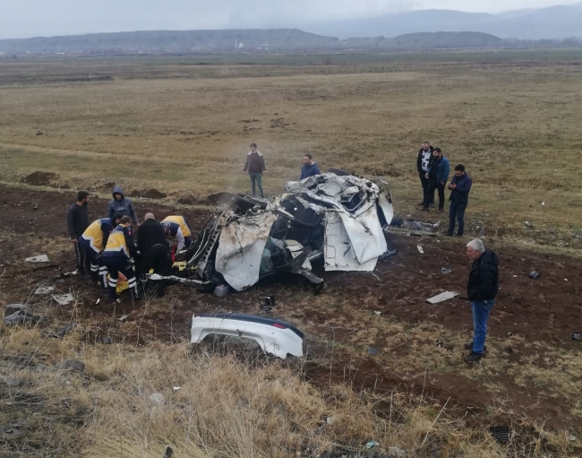 Bingöl’de trafik kazası: 1 ölü, 2 yaralı