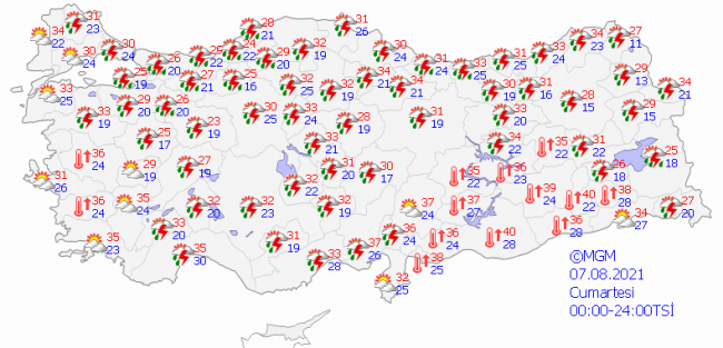 Yangından etkilenen Adana ve Antalya'da yağış bekleniyor