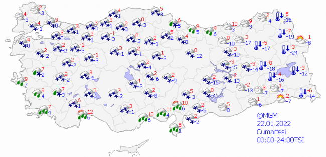 Ankara için 'turuncu' uyarı: Yoğun kar bekleniyor