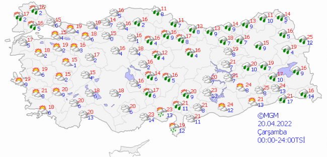 Hava durumu nasıl olacak? Havalar ne zaman ısınacak? 19 Nisan 2022...