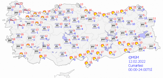 Hava sıcaklıkları iç ve batı kesimlerde artacak