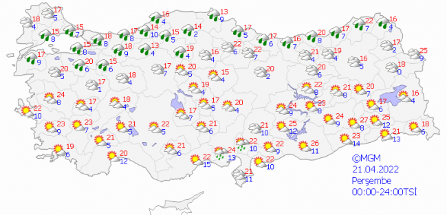 Hava durumu nasıl olacak? Havalar ne zaman ısınacak? 19 Nisan 2022...