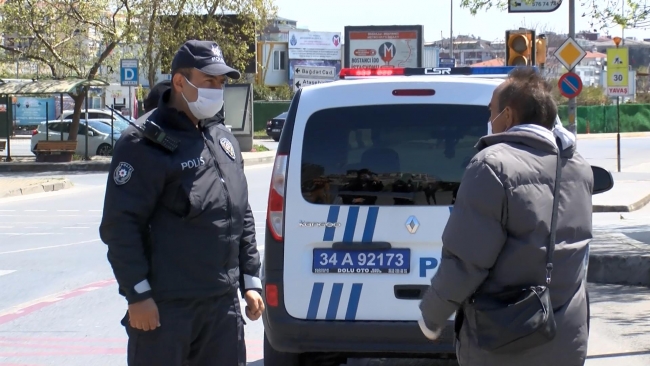 Diyaliz hastasına polis ve sağlık ekipleri yardımcı oldu