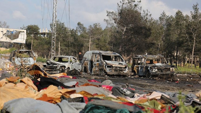 Suriye'de tahliye konvoylarına bombalı saldırı