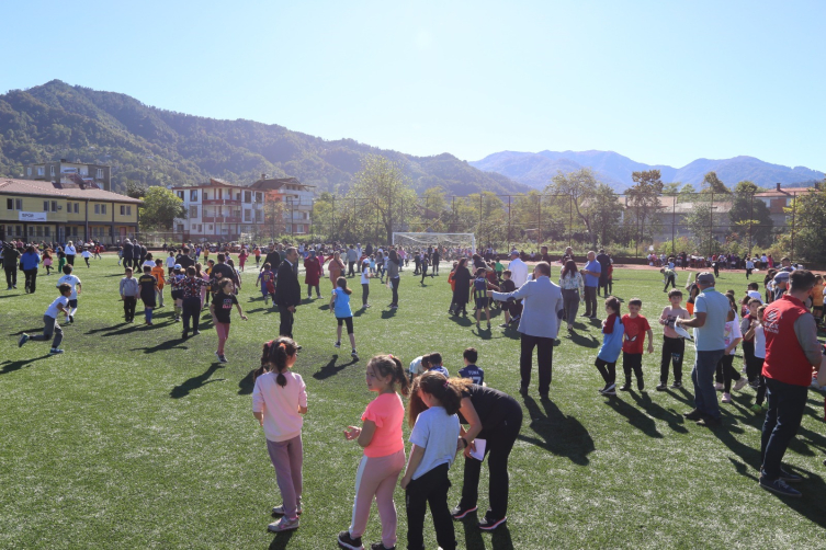 Artvin Arhavi'de "Herkes İçin Futbol Şenliği" gerçekleştirildi