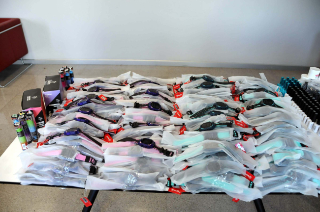 İstanbul Havalimanı'nda 26 milyon liralık kaçak malzeme ele geçirildi