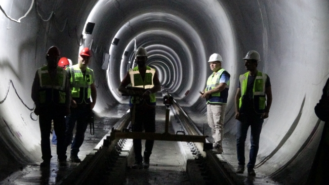 Mecidiyeköy-Mahmutbey metro hattının yüzde 90'ı tamamlandı