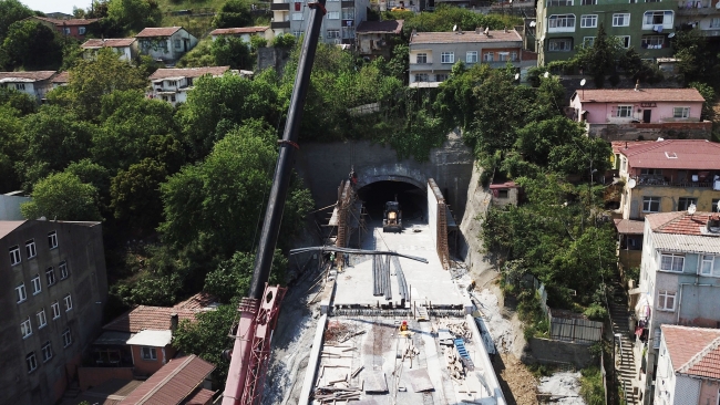 Mecidiyeköy-Mahmutbey metro hattının yüzde 90'ı tamamlandı