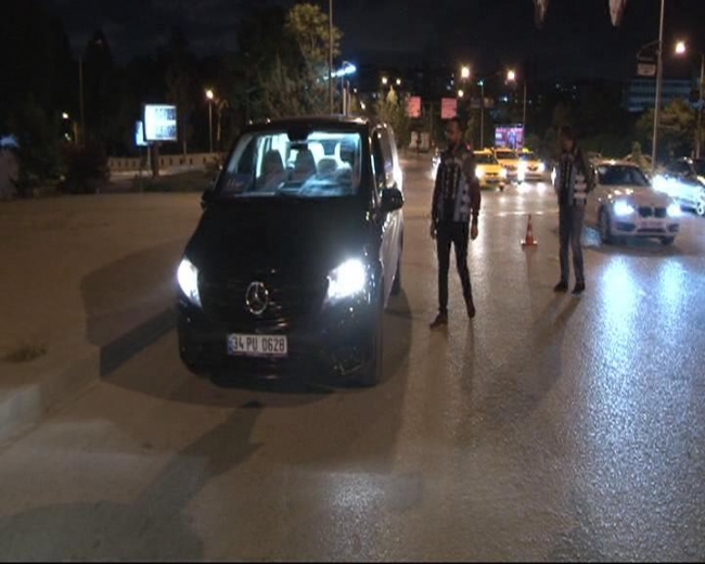 İstanbul'da UBER ve Scotty denetimi