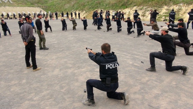 İstanbul'da polis ve bekçiye komando eğitimi