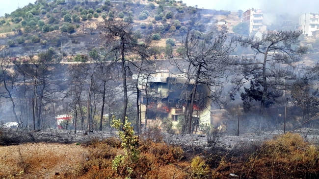 İzmir'deki orman yangını kontrol altına alındı