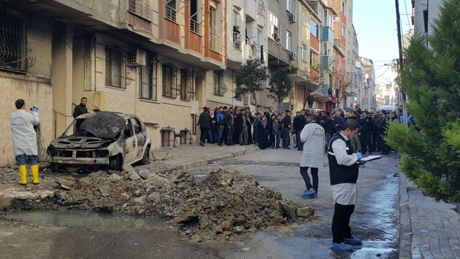 İstanbul Küçükçekmece'de doğalgaz patlaması