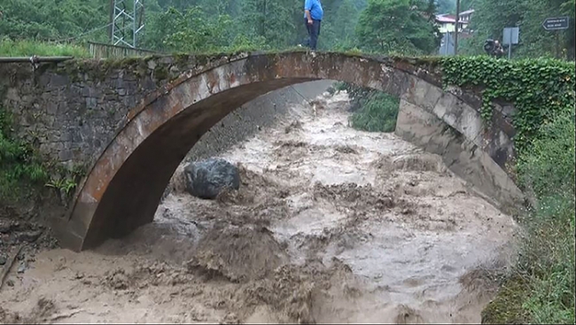 Karadeniz'de sel ve heyelan riski arttı