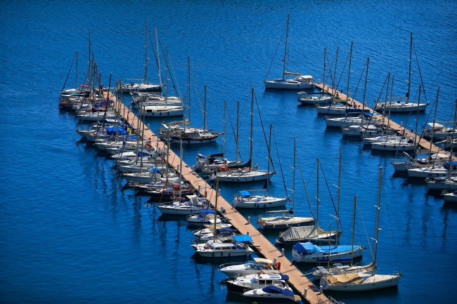 Turistin gözü "Kaş"ta