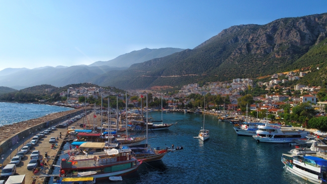 Turistin gözü "Kaş"ta