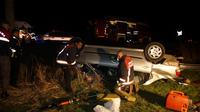 Çubuk’ta trafik kazası: 3 ölü, 2 yaralı