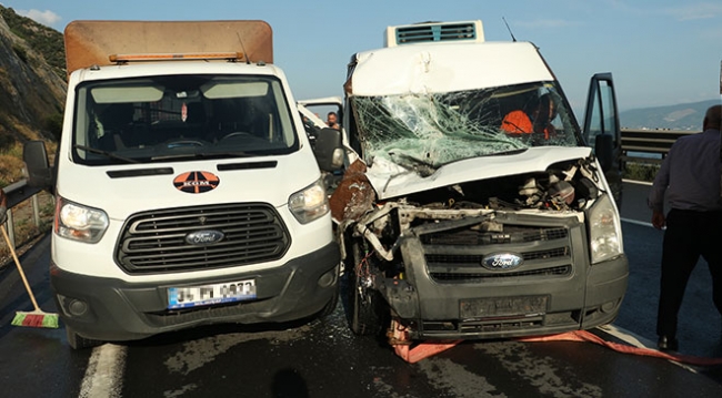 Anadolu Otoyolu'nda zincirleme trafik kazası