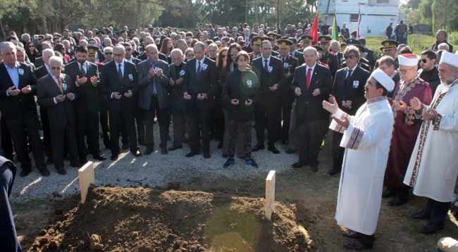 Kıbrıs şehidine 54 yıl sonra cenaze töreni düzenlendi