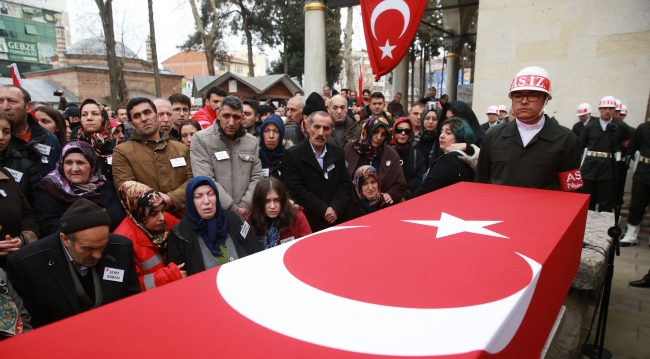 Çukurca şehidi son yolculuğuna uğurlandı