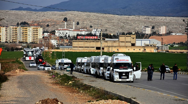 Mehmetcik sevgi gösterileri arasında Afrin’e uğurlandı