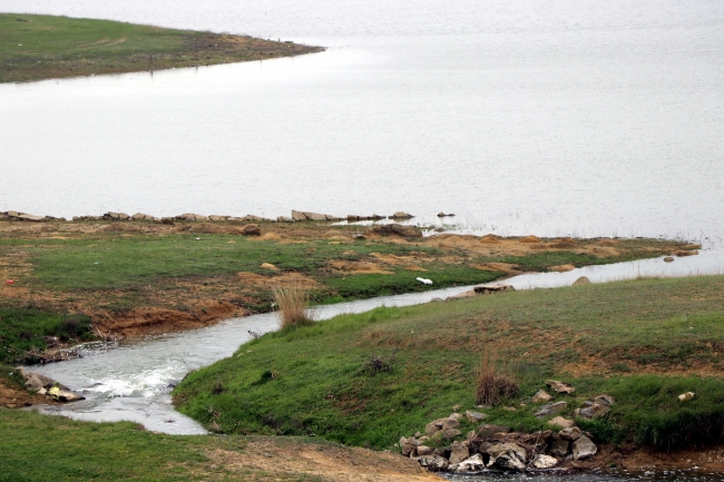 Kuruyan Altınyazı Barajı'na Meriç Nehri'nden su verildi