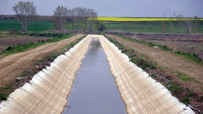 Kuruyan Altınyazı Barajı'na Meriç Nehri'nden su verildi