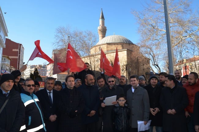 81 İlde ve yurtdışında Zeytin Dalı Harekatı'na destek verildi