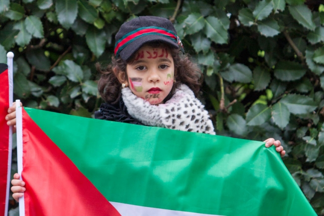 Londra'da ABD'nin Kudüs kararı protesto edildi