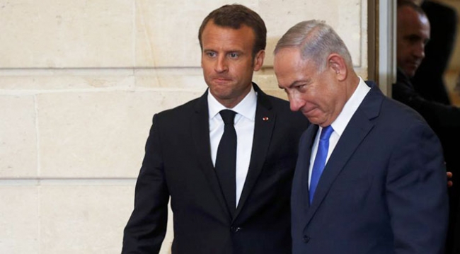 Fransa Cumhurbaşkanı Macron'dan Netanyahu'ya: Gazze'deki şiddeti kınıyorum