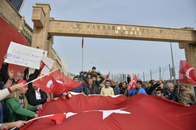 Vatandaşların Zeytin Dalı Harekatı'na desteği sürüyor